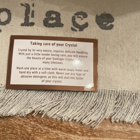 🎁🎁CRYSTAL Box Godinger Gatherings Present Box/ Christmas - Picture 7 of 8